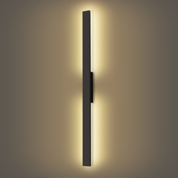 Brilagi - Applique da esterno LED LUNA LED/24W/230V 3000K IP65 100 cm nero