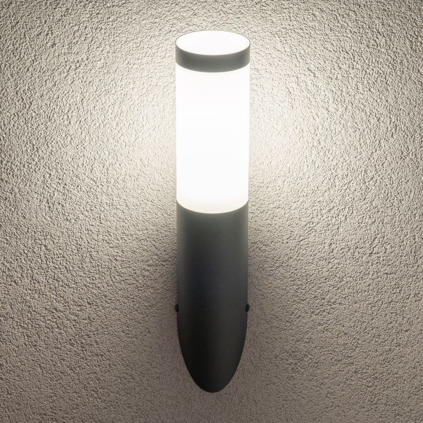 BRILAGI - Lampada da parete da esterno LED RGBW dimmerabile ELIA 1xE27/6,5W/230V 2700-6500K IP44 Wi-Fi antracite