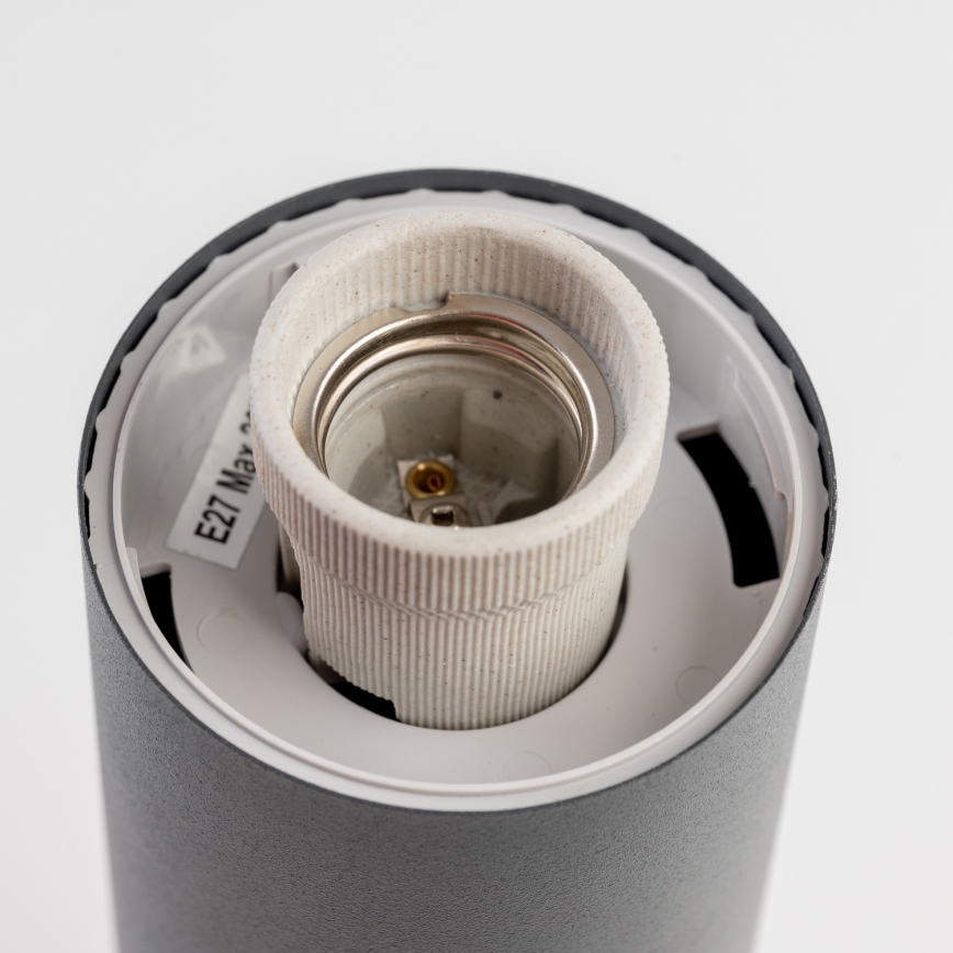 BRILAGI - Lampada da parete da esterno LED RGBW dimmerabile ELIA 1xE27/6,5W/230V 2700-6500K IP44 Wi-Fi antracite