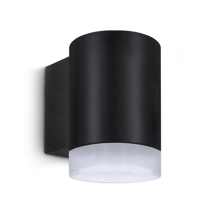 Brilagi - Applique da esterno LED RGBW dimmerabile MATERA 1xGU10/4,8W/230V 3000K IP54 nero + telecomando
