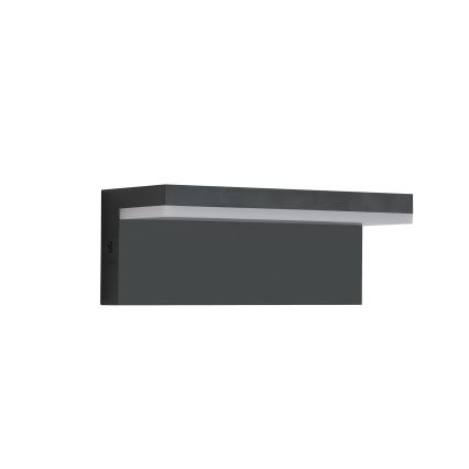 Brilagi - Applique da esterno LED TESSI LED/10W/230V nera IP54