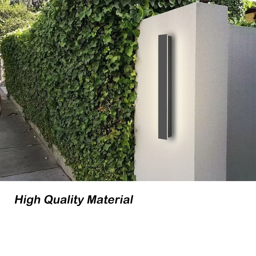 Brilagi - Lampada da parete LED per esterni LINEAR LED/12W/230V 4000K IP65 50 cm antracite