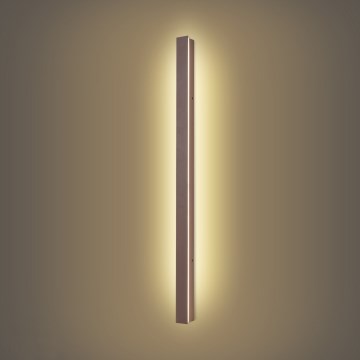 Brilagi - Applique da esterno LINEAR LED/22W/230V 3000K IP65 100 cm marrone CRI 90