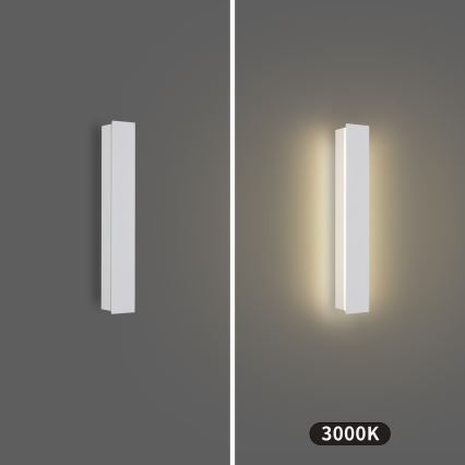 Brilagi - Lampada da parete LED per esterni LINEAR LED/8W/230V 3000K IP65 30 cm bianca CRI 90