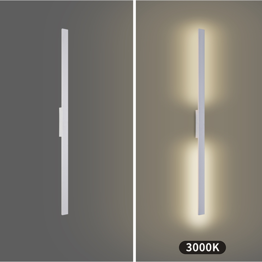 Brilagi - Applique da esterno LED LUNA LED/24W/230V 3000K IP65 100 cm bianco CRI 90