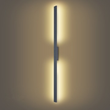 Brilagi - Applique da esterno LUNA LED/30W/230V 3000K IP65 150 cm antracite CRI 90