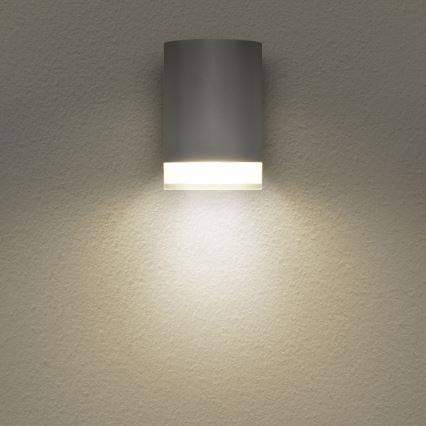 Brilagi - Applique da esterno MATERA 1xGU10/30W/230V grigio IP54