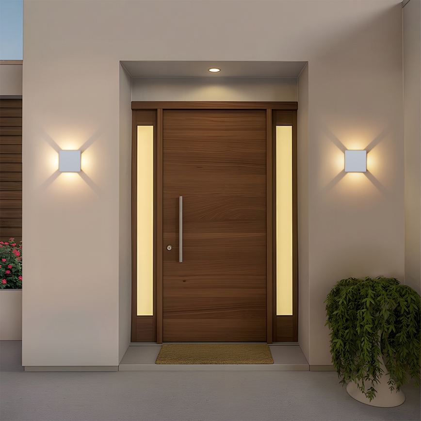 Brilagi - Applique da esterno QUADRAY LED/6W/230V bianco IP54