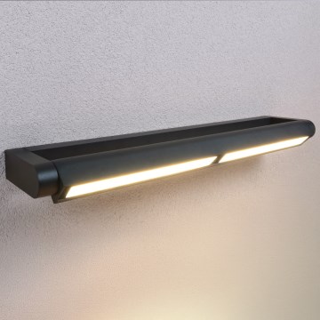 Brilagi - Applique da esterno SALERNO LED/24W/230V 66 cm nero IP65