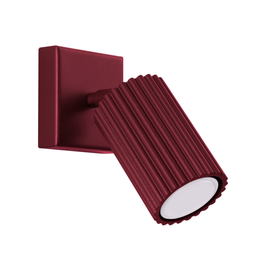 Brilagi - Applique da parete a LED CRESTO 1xGU10/10W/230V borgogna