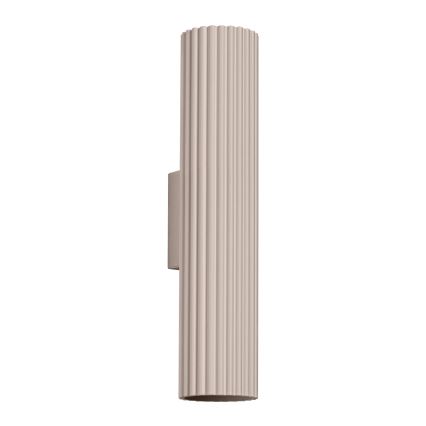Brilagi - Applique da parete LED CRESTO 2x GU10 / 10 W / 230 V, 30 cm, taupe