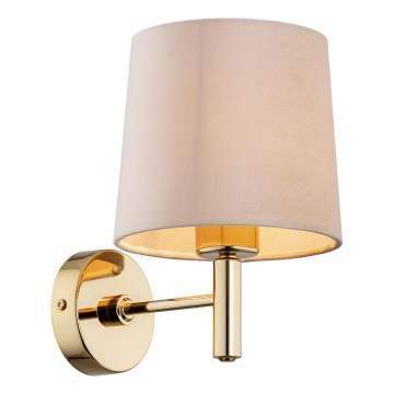 Brilagi - Applique da parete MONTE 1xE27/60W/230V beige/oro
