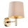 Brilagi - Applique da parete MONTE 1xE27/60W/230V beige/oro
