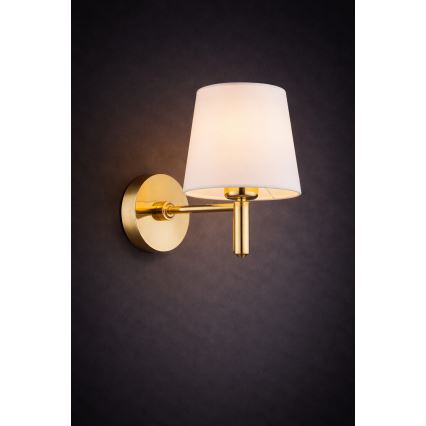Brilagi - Applique da parete MONTE 1xE27/60W/230V crema/oro