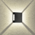 Brilagi - Applique da parete per esterni a LED QUADRAY LED/4W/230V nero IP65