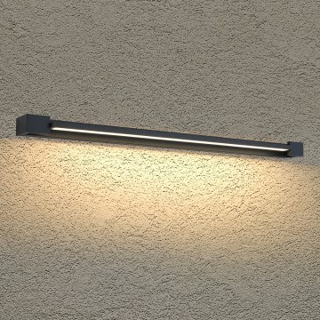 BRILAGI - Applique da parete per esterno LED AQUA LINE LED/24W/230V 90 cm IP44 nera CRI 90
