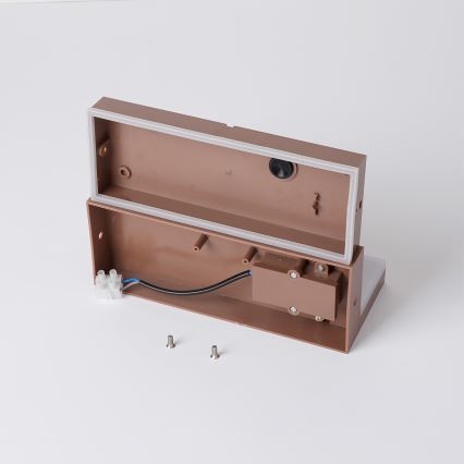 Brilagi - Applique d'extérieur LED TESSI LED/10W/230V marron IP54