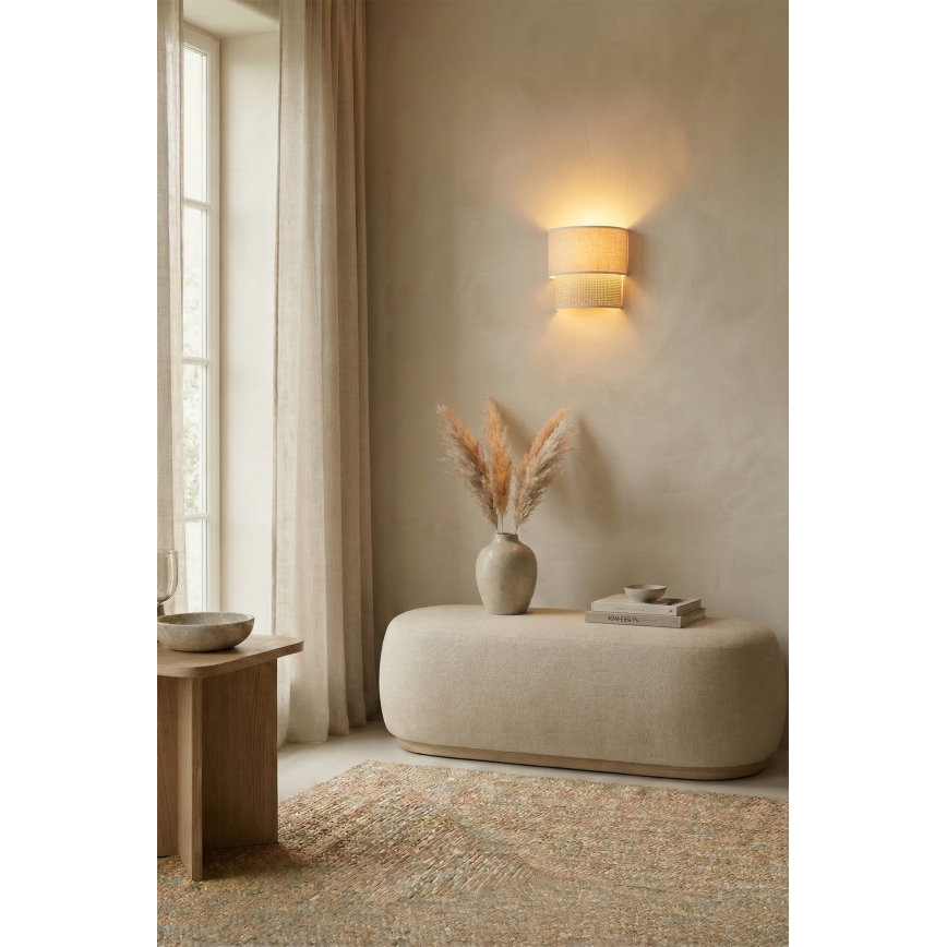 Brilagi - Applique LED BOHO ECO 1xE27/10W/230V crema