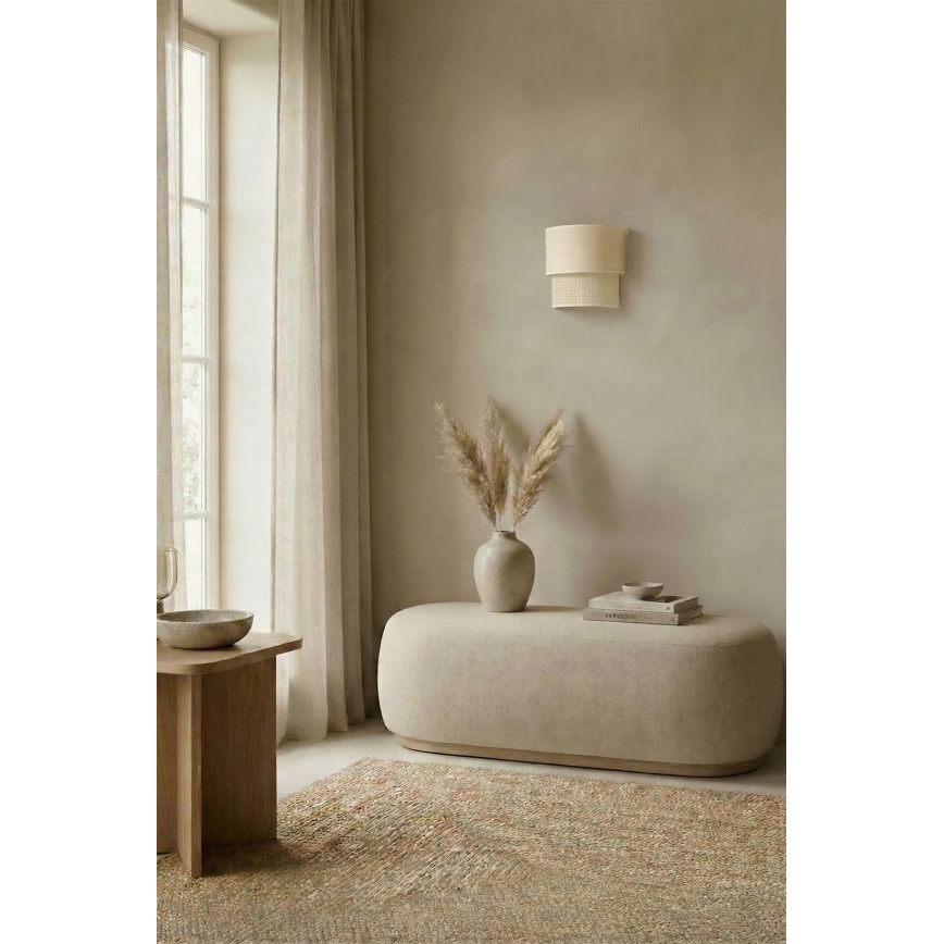 Brilagi - Applique LED BOHO ECO 1xE27/10W/230V crema