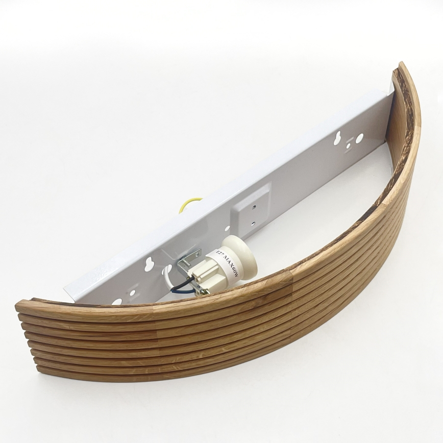 Brilagi - Applique LED CARVALHO MODERN 1xE27/60W/230V rovere