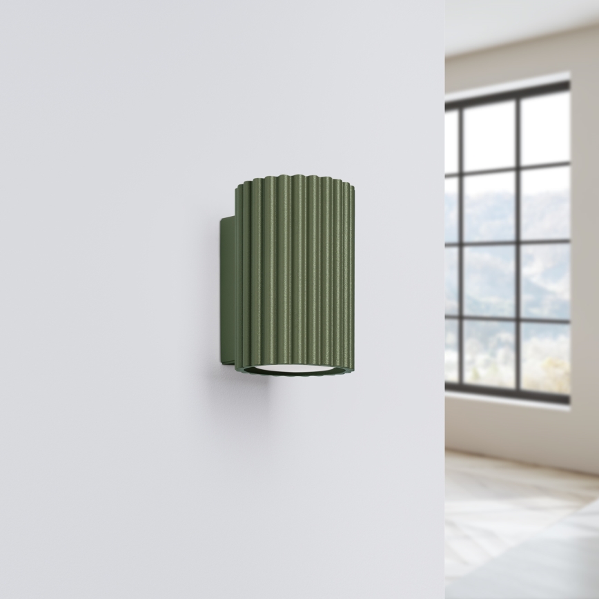 Brilagi - Applique LED CRESTO 1x GU10/10W/230V 10 cm verde