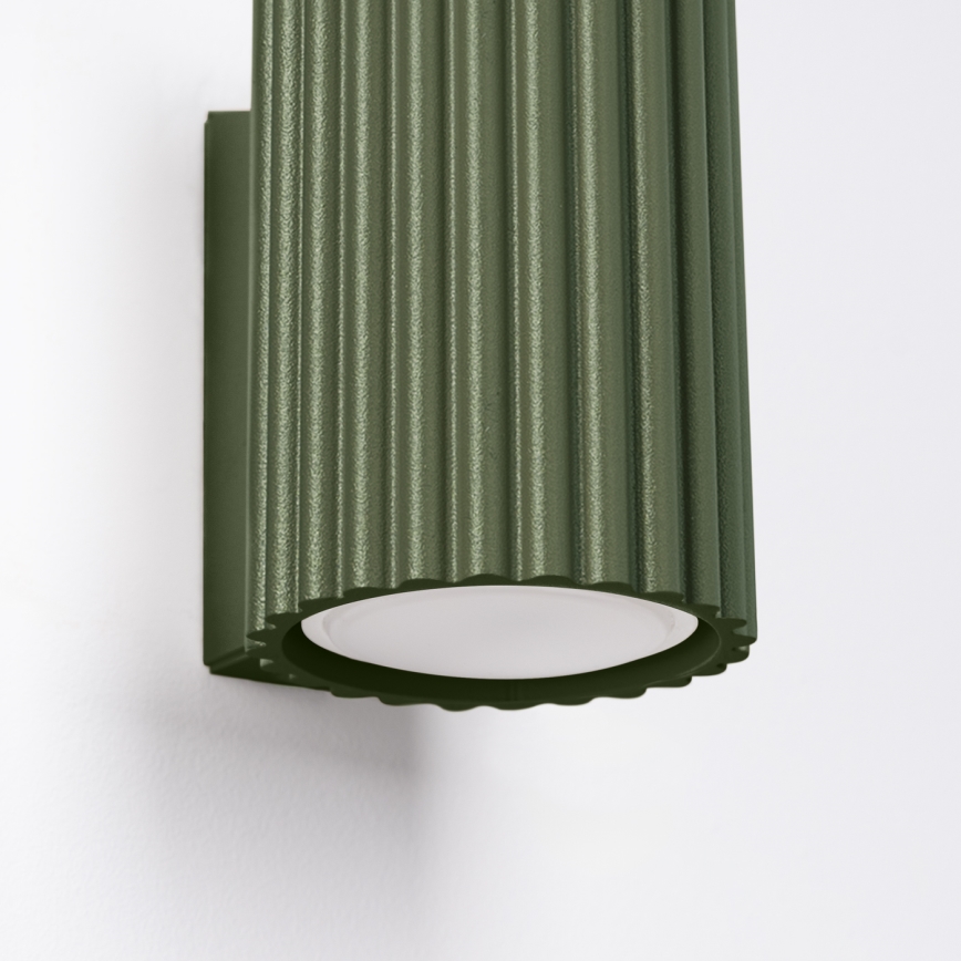 Brilagi - Applique LED CRESTO 1x GU10/10W/230V 10 cm verde