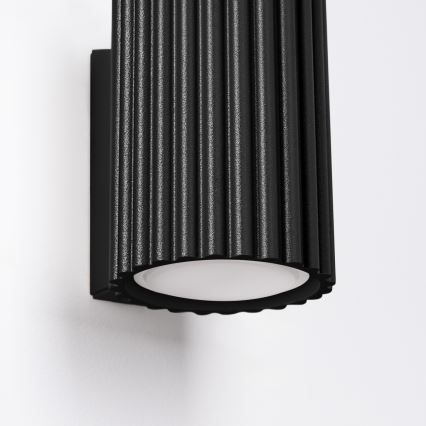 Brilagi - Applique LED CRESTO 1xGU10/10W/230V 10 cm nera