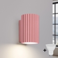 Brilagi - Applique LED CRESTO 1xGU10/10W/230V 10 cm rosa