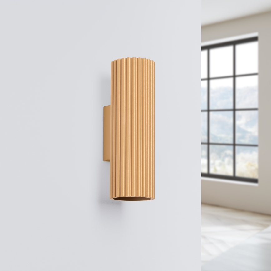 Brilagi - Applique LED CRESTO 2xGU10/10W/230V 20 cm dorata