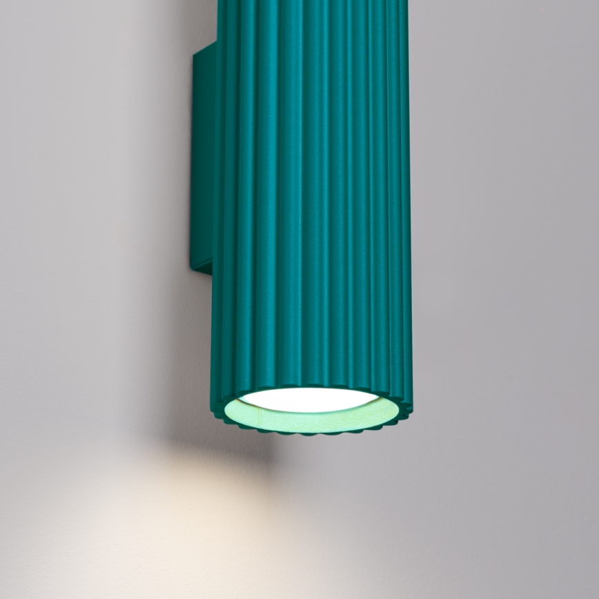 Brilagi - Applique LED CRESTO 2xGU10/10W/230V 30 cm turchese