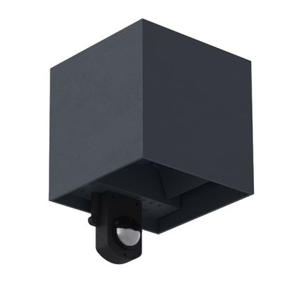 Brilagi - Applique da esterno LED con sensore CUBE LED/6W/230V antracite IP65