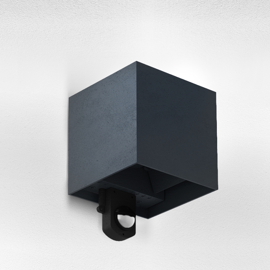 Brilagi - Applique da esterno LED con sensore CUBE LED/6W/230V antracite IP65