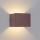 Brilagi - Applique LED da esterno DONNANI LED/5W/230V 10 cm marrone IP44