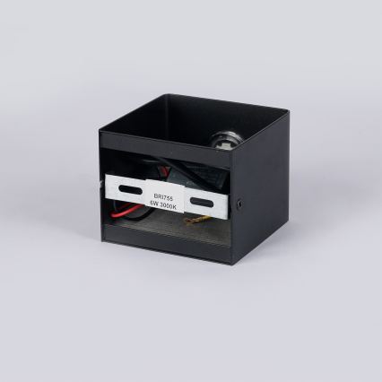 BRILAGI - Applique LED da esterno DONNANI LED/5W/230V 10 cm nera IP44