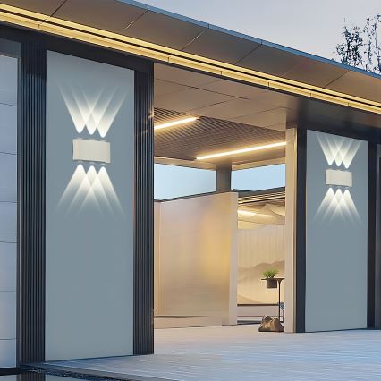 Brilagi - Applique LED da esterno FLAREBOX LED/6W/230V bianco IP65