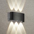 Brilagi - Applique LED da esterno FLAREBOX LED/6W/230V nero IP65