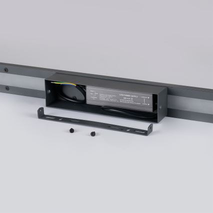 Brilagi - Lampada da parete per esterni LUNA LED/30W/230V 4000K IP65 150 cm antracite CRI 90