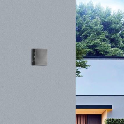 Brilagi - Applique LED da esterno QUADRAY LED/4W/230V antracite IP65