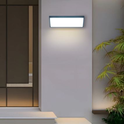 Brilagi - Applique da parete LED per esterni TRIANGLE LED/42W/230V 3000/4000/6500K antracite IP65