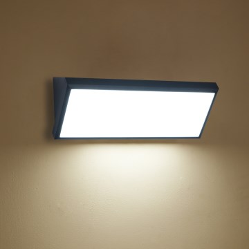 Brilagi - Applique LED da esterno TRIANGLE LED/42W/230V nera IP65
