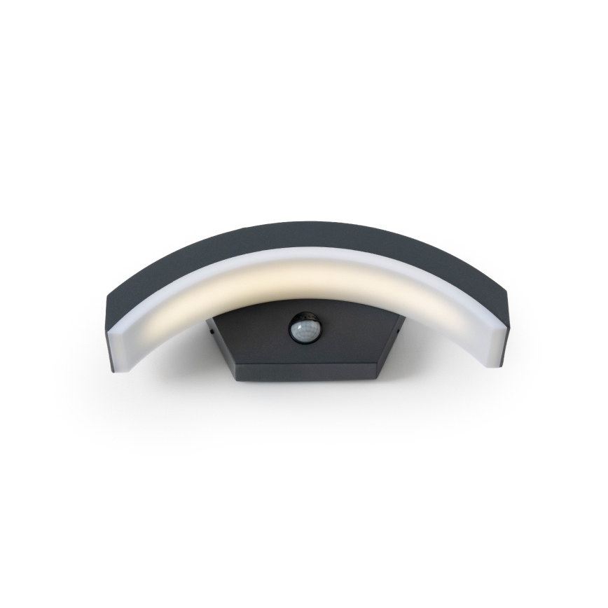 Brilagi - Applique extérieure LED avec détecteur ARCELO LED/8W/230V IP54