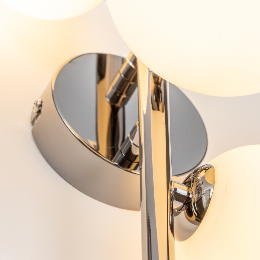 Brilagi - Applique LED MILLA 3xG9/3W/230V nero cromato/bianco