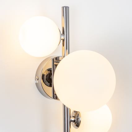 Brilagi - Applique LED MILLA 3xG9/3W/230V nero cromato/bianco