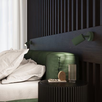 Brilagi - Applique LED orientabile CRESTO 1xGU10/10W/230V verde