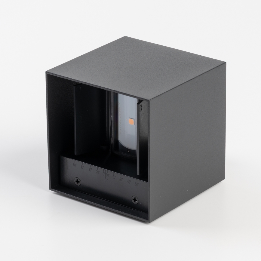 BRILAGI - Applique LED per esterni con sensore CUBE LED/6W/230V nero IP65