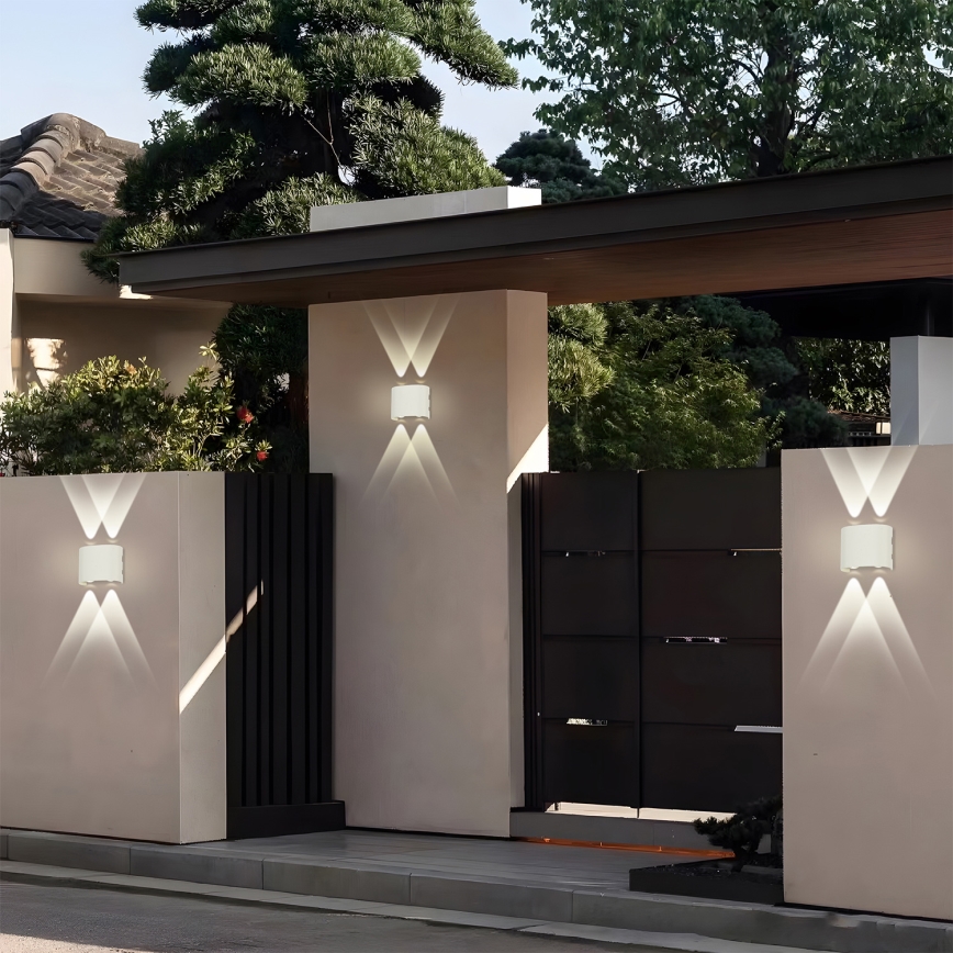 Brilagi - Applique LED per esterni FLAREBOX LED/4W/230V bianca IP65