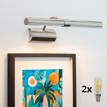 Brilagi - Applique LED pour tableau DANAE 2xE14/4W/230V 3000K chrome mat