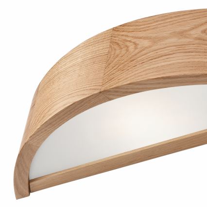 Brilagi - LED RGBW dimmerabile applique da parete CARVALHO 1xE27/9W/230V 2700-6500K Wi-Fi rovere