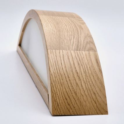 Brilagi - LED RGBW dimmerabile applique da parete CARVALHO 1xE27/9W/230V 2700-6500K Wi-Fi rovere