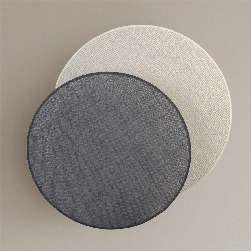 Brilagi - Applique murale CIRCLES 1xE27/60W/230V Ø 45 cm crème/gris